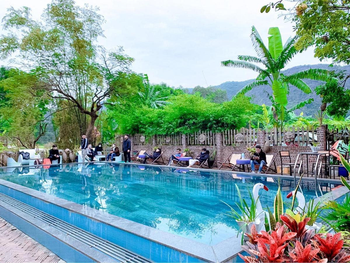 Tam Coc Central Bungalow Ninh Binh Bagian luar foto
