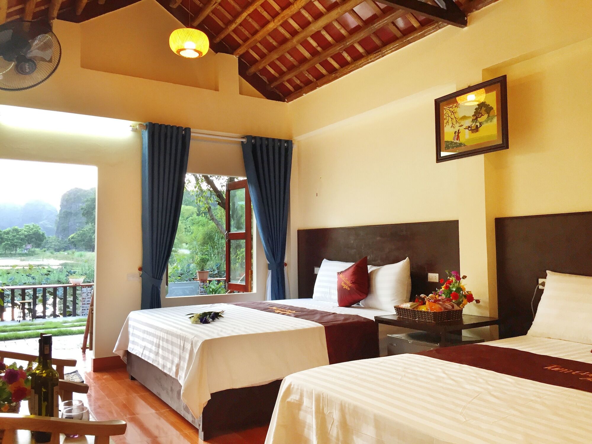 Tam Coc Central Bungalow Ninh Binh Bagian luar foto